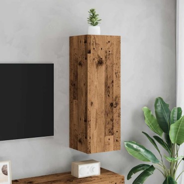 ντουλάπι τηλεόρασης vidaXL Παλιό ξύλο 30,5x30x90cm Ξύλινη κατασκευή