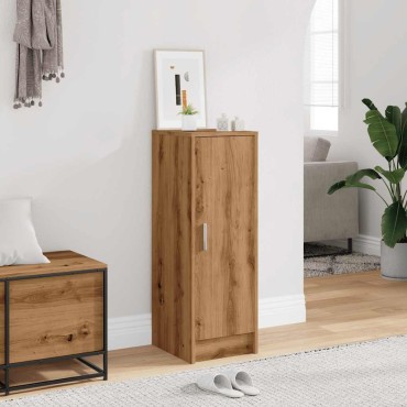 vidaXL Ντουλάπι παπουτσιών Artisan Oak 32x35x92cm Κατασκευασμένο ξύλο