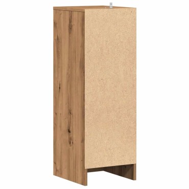 vidaXL Ντουλάπι παπουτσιών Artisan Oak 32x35x92cm Κατασκευασμένο ξύλο