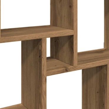 vidaXL Ράφι κύβος τοίχου Artisan Oak 90x15x119,5cm Κατασκευασμένο ξύλο 1 τεμ.