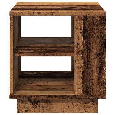vidaXL Τραπεζάκι σαλονιού Παλιό ξύλο 40x40x43cm Κατασκευασμένο ξύλο 1 τεμ.