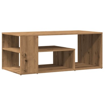 vidaXL Τραπεζάκι σαλονιού Artisan Oak 100x50x40cm Κατασκευασμένο ξύλο 1 τεμ.
