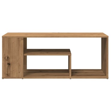 vidaXL Τραπεζάκι σαλονιού Artisan Oak 100x50x40cm Κατασκευασμένο ξύλο 1 τεμ.