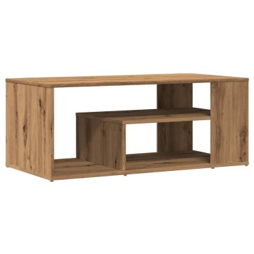 vidaXL Τραπεζάκι σαλονιού Artisan Oak 100x50x40cm Κατασκευασμένο ξύλο 1 τεμ.