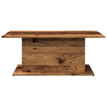 vidaXL Τραπεζάκι σαλονιού Παλιό ξύλο 102x55,5x40cm Ξύλο μηχανής 1 τεμ.