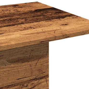 vidaXL Τραπεζάκι σαλονιού Παλιό ξύλο 102x55,5x40cm Ξύλο μηχανής 1 τεμ.