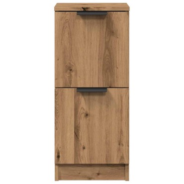 vidaXL Sideboards 2 τεμ. Artisan Oak 30x30x70cm Κατασκευασμένο ξύλο
