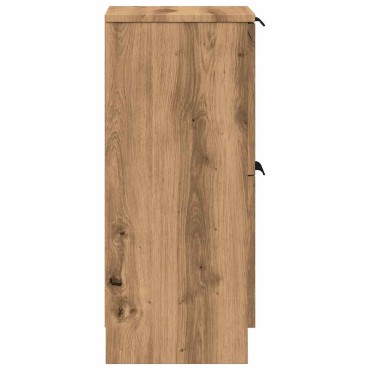 vidaXL Sideboards 2 τεμ. Artisan Oak 30x30x70cm Κατασκευασμένο ξύλο