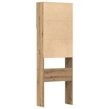 vidaXL Ντουλάπι πλυντηρίου ρούχων Artisan Oak Κατασκευασμένο ξύλο