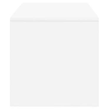 ντουλάπι τηλεόρασης vidaXL Λευκό 60x40x40cm Κατασκευασμένο ξύλο