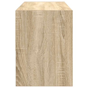 vidaXL Ράφι παπουτσιών στοιβαζόμενο Sonoma Oak 89,5x30x40 cm
