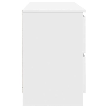 vidaXL Έπιπλο Τηλεόρασης Λευκό 100x35x54cm Επεξεργασμένο Ξύλο