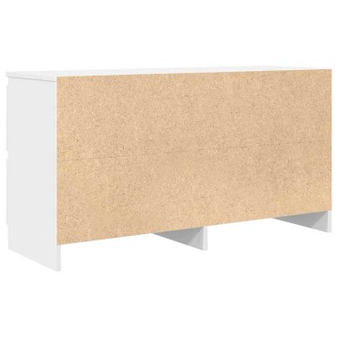 vidaXL Έπιπλο Τηλεόρασης Λευκό 100x35x54cm Επεξεργασμένο Ξύλο