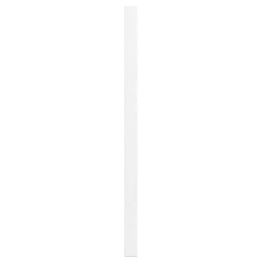 vidaXL Πόρτες ντουλαπιών Louvred Design 2 τεμάχια Λευκό 39,5x29,5 cm