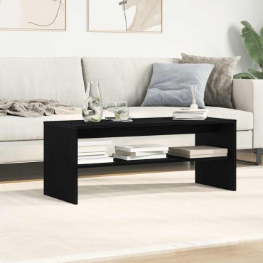 ντουλάπι τηλεόρασης vidaXL Μαύρη δρυς 100x40x40cm Κατασκευασμένο ξύλο