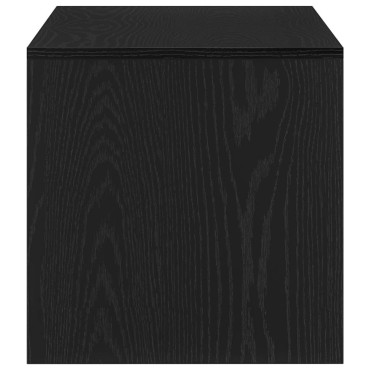 ντουλάπι τηλεόρασης vidaXL Μαύρη δρυς 100x40x40cm Κατασκευασμένο ξύλο