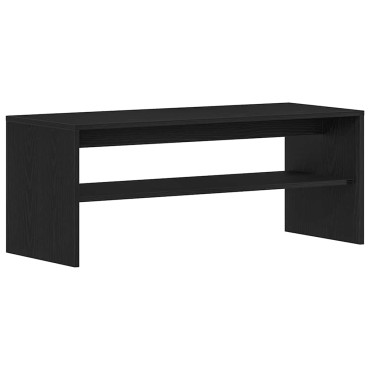 ντουλάπι τηλεόρασης vidaXL Μαύρη δρυς 100x40x40cm Κατασκευασμένο ξύλο
