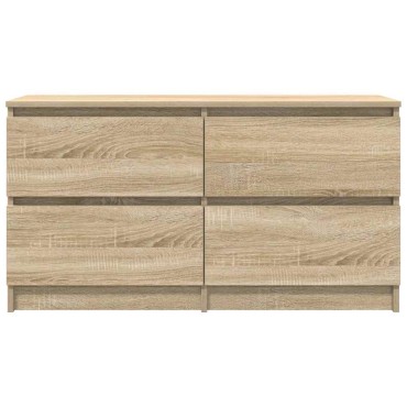vidaXL Έπιπλο Τηλεόρασης Sonoma Δρυς 100x35x54cm Επεξ. Ξύλο