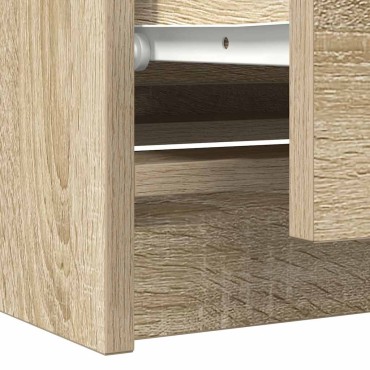 vidaXL Έπιπλο Τηλεόρασης Sonoma Δρυς 100x35x54cm Επεξ. Ξύλο