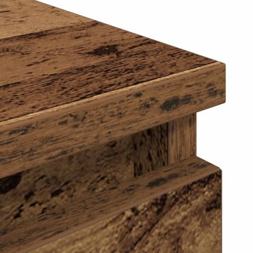 vidaXL Έπιπλο Τηλεόρασης Όψη Παλαιού Ξύλου 100x35x54cm Επεξ. Ξύλο