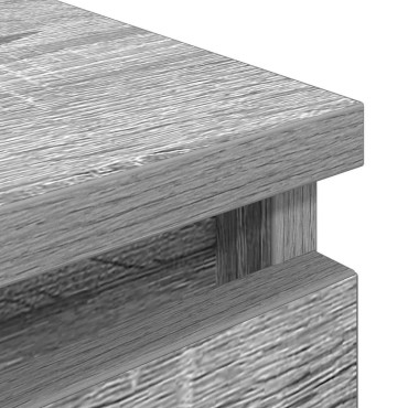 vidaXL Έπιπλο Τηλεόρασης Γκρι Sonoma 100x35x54cm από Επεξεργ. Ξύλο