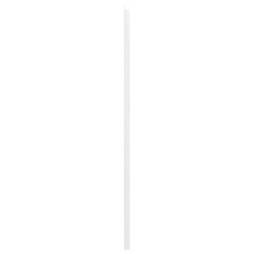 vidaXL Swing Doors Louvred Design 1 ζεύγος Λευκό 90x100 cm