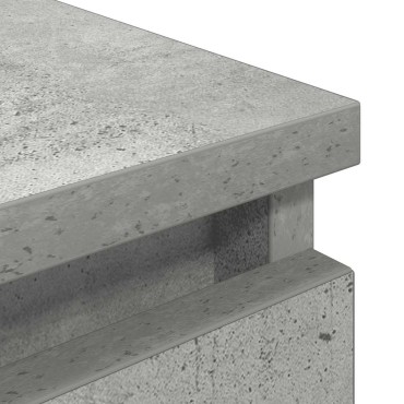 vidaXL Έπιπλο Τηλεόρασης Γκρι Σκυρ. 100x35x54cm Επεξ. Ξύλο