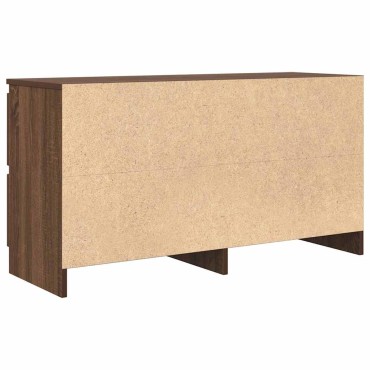 vidaXL Έπιπλο Τηλεόρασης Καφέ Δρυς 100x35x54cm Επεξ. Ξύλο