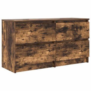 vidaXL Έπιπλο Τηλεόρασης Καπνιστή Δρυς 100x35x54cm Επεξ. Ξύλο