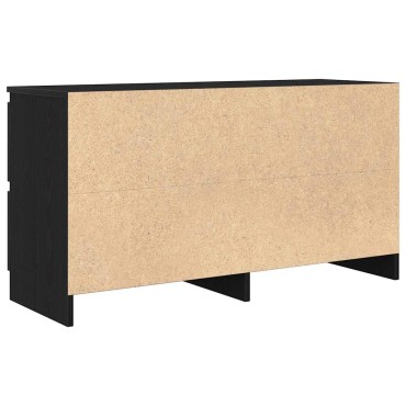 vidaXL ντουλάπι τηλεόρασης Μαύρο 100x35x54cm Κατασκευασμένο ξύλο