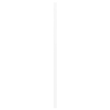 vidaXL Πόρτες ντουλαπιών Louvred Design 2 τεμάχια Λευκό 61,5x29,5 cm