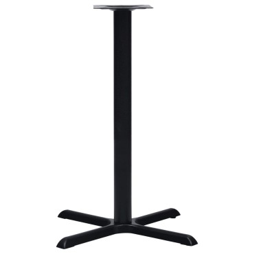 vidaXL Πόδι Τραπεζιού Bistro Μαύρο 76x76x107cm από Χυτοσίδηρο 1 τεμ.