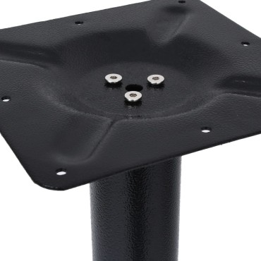vidaXL Πόδι Τραπεζιού Bistro Μαύρο 76x76x107cm από Χυτοσίδηρο 1 τεμ.