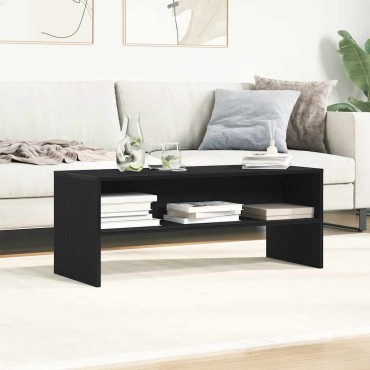 ντουλάπι τηλεόρασης vidaXL Μαύρη δρυς 100x40x40cm Κατασκευασμένο ξύλο