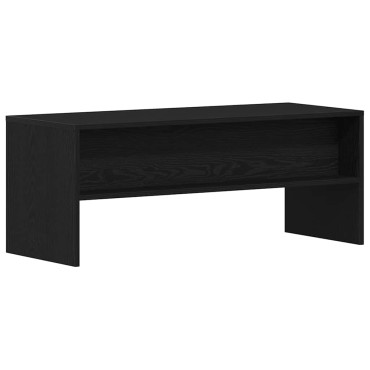ντουλάπι τηλεόρασης vidaXL Μαύρη δρυς 100x40x40cm Κατασκευασμένο ξύλο
