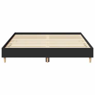 vidaXL Πλαίσιο κρεβατιού χωρίς στρώμα 140x200 εκ. Επεξεργασμένο Ξύλο