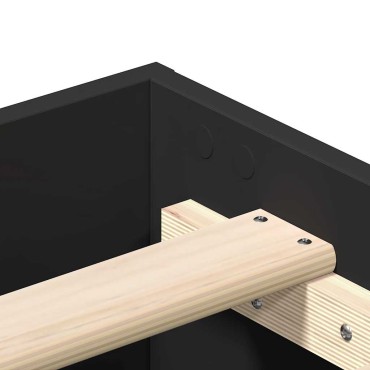 vidaXL Πλαίσιο κρεβατιού χωρίς στρώμα 140x200 εκ. Επεξεργασμένο Ξύλο