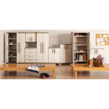 Keter Ντουλάπι Αποθήκευσης με Ράφια Excellence Μπεζ / Taupe 97cm