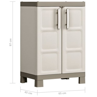 Keter Ντουλάπι Αποθήκευσης με Ράφια Excellence Μπεζ / Taupe 97cm
