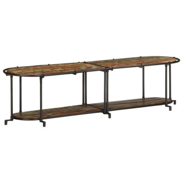 ντουλάπι τηλεόρασης vidaXL 160x42x40cm από μασίφ ξύλο αναγεννημένο