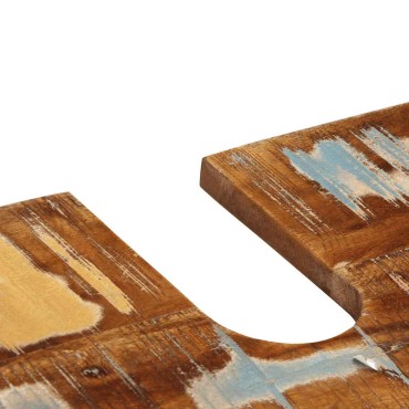 vidaXL ντουλάπι νιπτήρα μπάνιου 55x35x60cm στερεό ξύλο αναγεννημένο