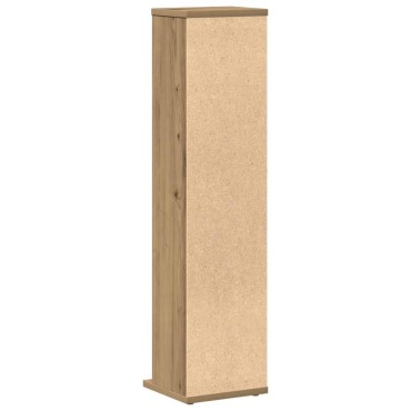 vidaXL Ντουλάπι CD Artisan Oak 21x20x88cm Κατασκευασμένο ξύλο 1 τεμ.