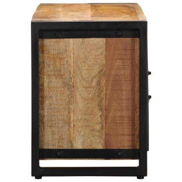 vidaXL Ντουλάπι τηλεόρασης 100x30x40cm Στερεό ακατέργαστο ξύλο Mango