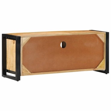 vidaXL Ντουλάπι τηλεόρασης 100x30x40cm Στερεό ακατέργαστο ξύλο Mango