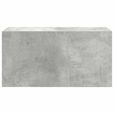vidaXL Ντουλάπι τοίχου μπάνιου Γκρι μπετόν 60x25x30cm 1 τεμ.