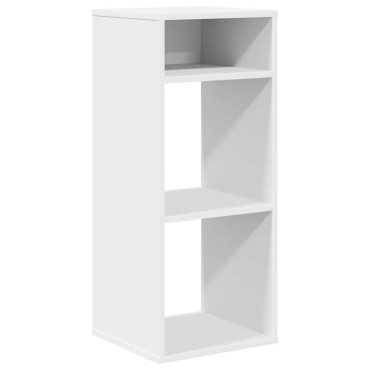 ντουλάπι βιβλίων vidaXL Λευκό 34x31x80cm Κατασκευασμένο ξύλο