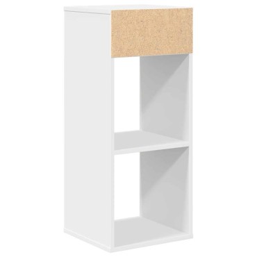 ντουλάπι βιβλίων vidaXL Λευκό 34x31x80cm Κατασκευασμένο ξύλο