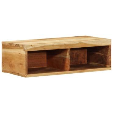 vidaXL Επίτοιχο ντουλάπι τηλεόρασης 60x30x19cm Μασίφ ξύλο ακακίας