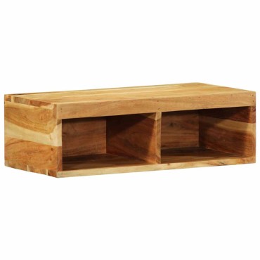 vidaXL Επίτοιχο ντουλάπι τηλεόρασης 60x30x19cm Μασίφ ξύλο ακακίας
