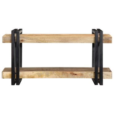 vidaXL Ράφι τοίχου 70x33x35cm Στερεό ακατέργαστο ξύλο Mango
